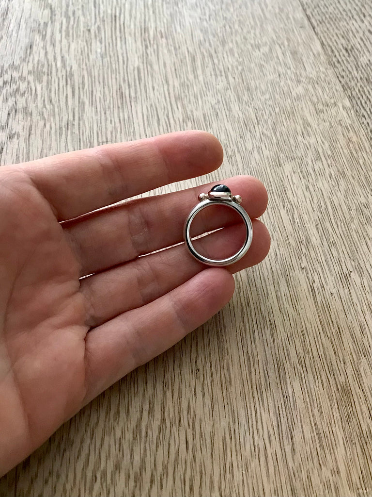 London blue Topaz cabochon